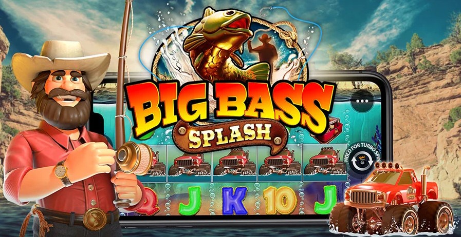 Big Bass Splash-demonstration av en slot